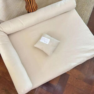 Cama Ergonômica para Cachorro e Gato com Encosto 80x60cm Lupzy