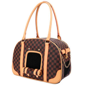 Bolsa de Transporte Pet Luxo para Cães e Gatos Pequeno Porte + Viagem Confortável