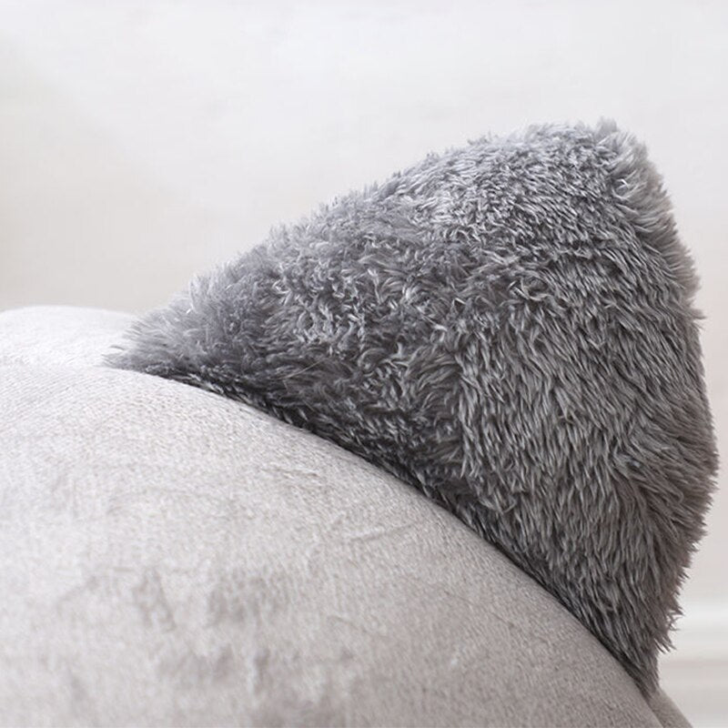 Cama Toca Anti Ansiedade para Cachorro e Gato Macia CozyDen - Imagem 3