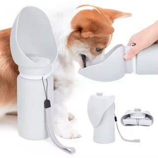 Garrafa Dobrável de Silicone 550 ml para Pets – Woofline™ - Imagem 3