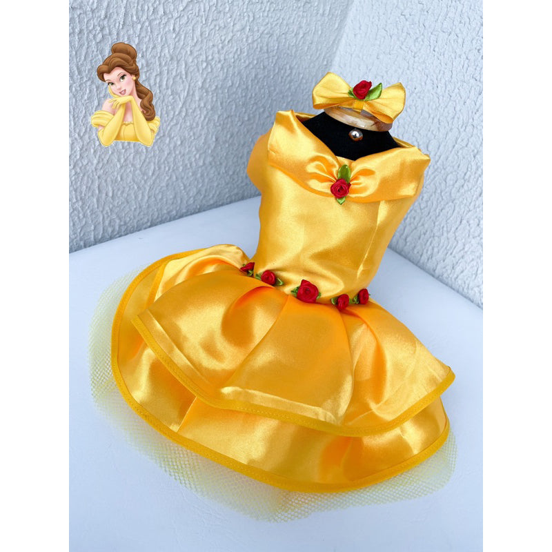 Fantasia Pet Bela – Vestido para Gatos e Cachorros - Imagem 2