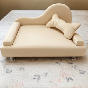 Cama Sofá em Suede Macia para Cachorro e Gato Pequeno Porte Lupzy