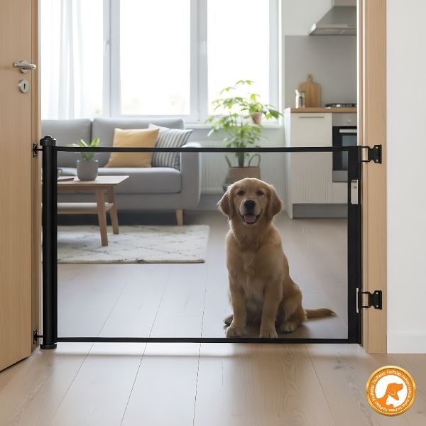 Portão Telescópico Super Reforçado para Pets – Retrátil 1,50m a 3m | ForPatas - Imagem 3