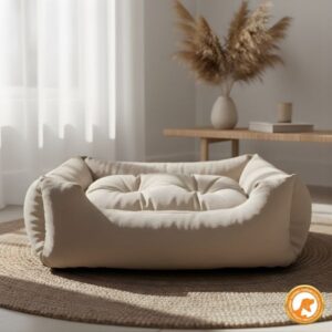 Cama Antialérgica com Zíper Removível para Cachorro e Gato Lupzy