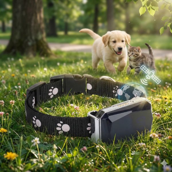 Coleira com GPS Rastreador em Tempo Real com Cerca Virtual para Cachorro e Gato Snouty™ - Imagem 2