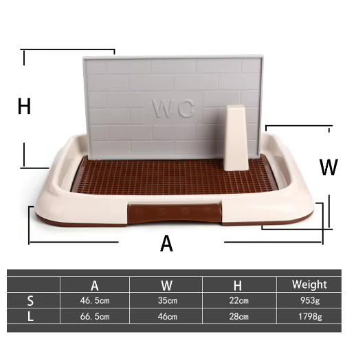 Banheiro Inteligente Sanitário Lavável ideal para Cães, gatos e porquinhos da índia - Imagem 4