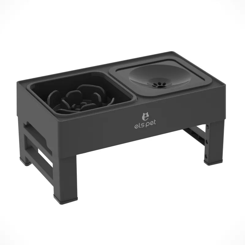 Alimentador Premium Elevado, Ajustável e Multifuncional com Comedouro Lento - Furrish™ - Imagem 5