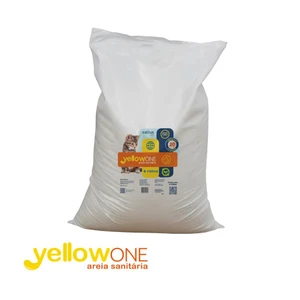 Areia Sanitária Yellow ONE 20kg ( Exclusividade )