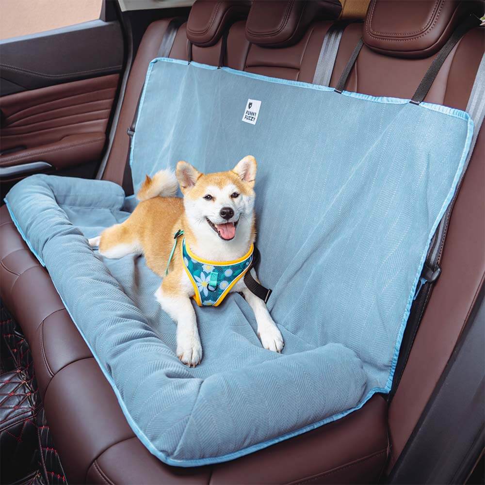 Assento de carro com cama para cachorro - Lupzy™ - Imagem 17