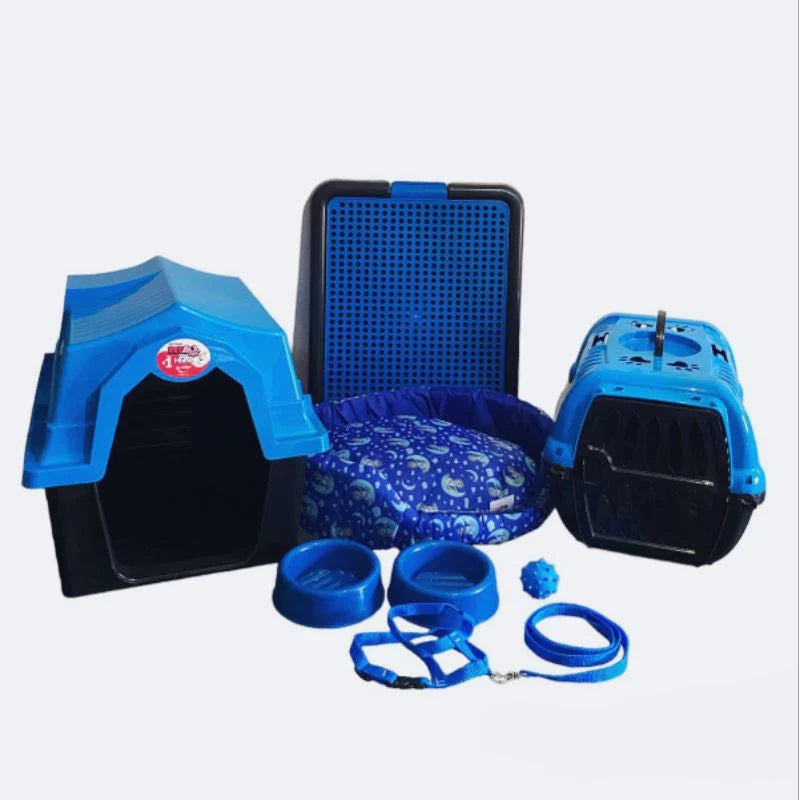 Kit Enxoval para Cachorro de Pequeno Porte com Cama Sanitário e Acessórios Lupzy - Imagem 5