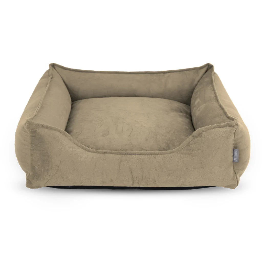 Cama Pet Suede com Zíper e Fundo Impermeável – Mileva | Conforto Aconchegante para Todos os Portes - Imagem 8