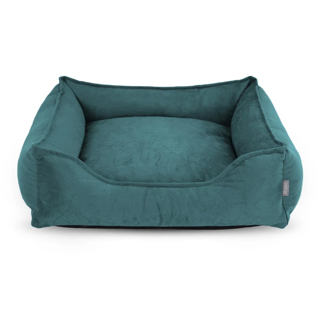 Cama Pet Suede com Zíper e Fundo Impermeável – Mileva | Conforto Aconchegante para Todos os Portes - Imagem 9