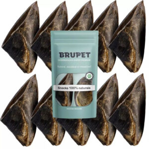 Kit Cascos Bovinos 100% Naturais para Cães 10, 20 ou 30 Unidades – Brupet | Mastigação Saudável e Antiestresse