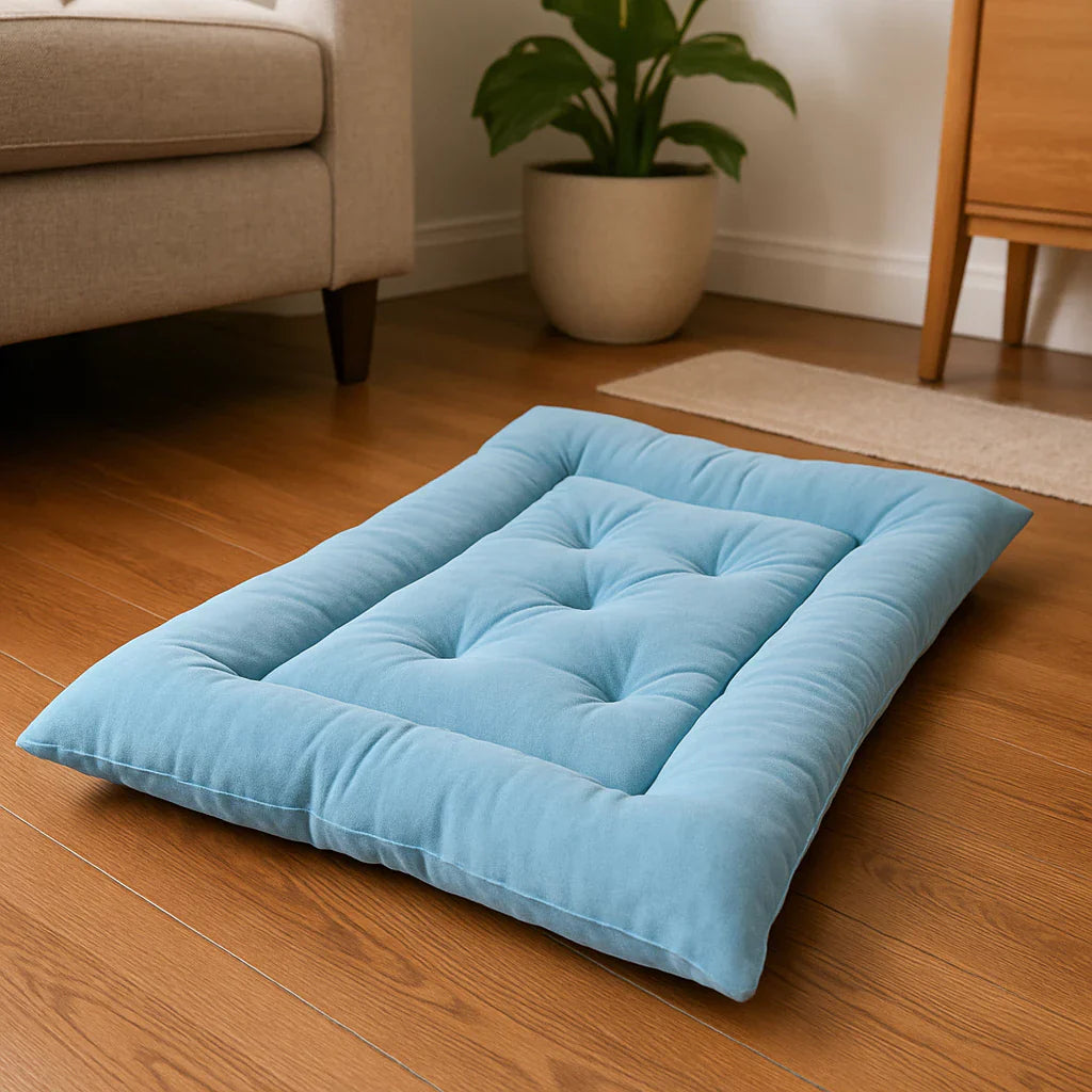 Colchão Pet Luxo com Capitonê ForPatas™ – Conforto Macio e Sofisticação em Várias Cores - Imagem 9