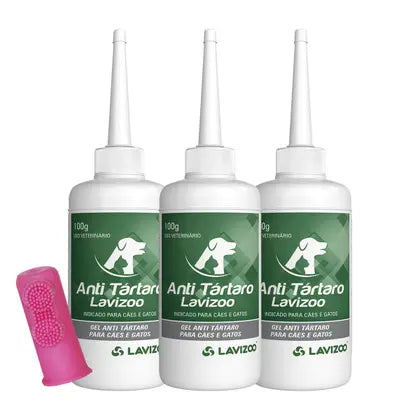 Gel Anti Tártaro Lavizoo + Dedeira – Higiene Bucal e Hálito Fresco para Pets | ForPatas - Imagem 10
