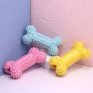 Kit Mordedor Porta Petisco Ossinho para Filhote - Snouty™